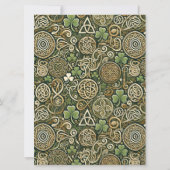 Carte Floraison celtique (Dos)