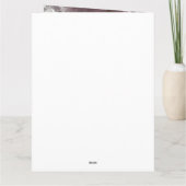 Carte Floraison printanière (Dos)