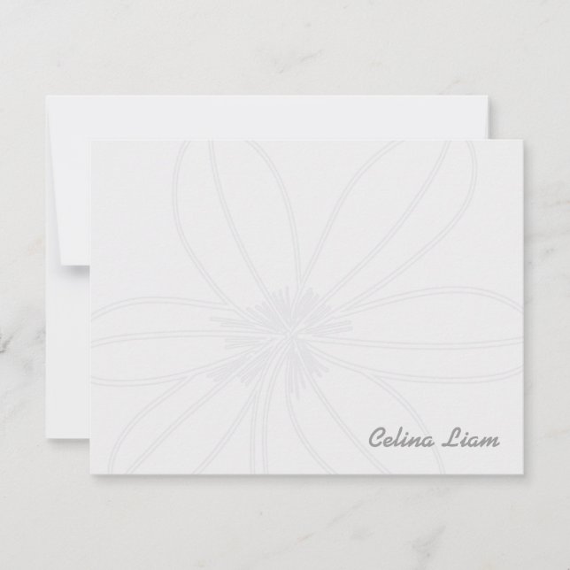 Carte floral (Devant)