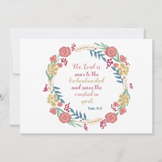 Carte Floral (Devant)