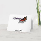 Carte Floral Blue Hyacinth (Dos)