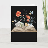 Carte Floral Book A New Chapter Begins Retired Teacher R (Devant)
