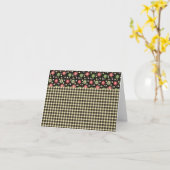 Carte Floral Bouquet Variety Note (Fleur jaune)