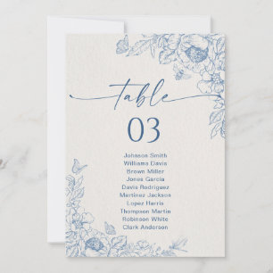 Carte Floral Chinoiseri Table Sièges Carte Graphiq