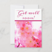 Carte Floral Coloré Se Bien Bientôt (Devant)