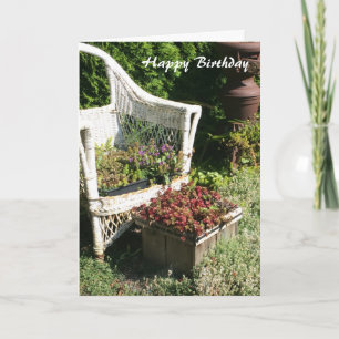 Carte Floral Country Charm Anniversaire Salutation
