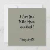 Carte Floral Galore  (Dos)