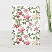 Carte Floral Goodbye Rose Flower (Dos)