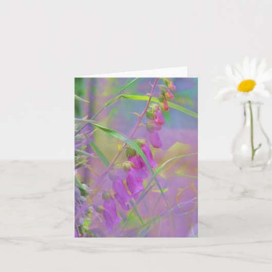 Carte Floral Greeting Card (Petite plante)