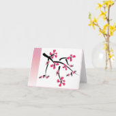 Carte Floral japonais (Fleur jaune)