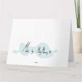 Carte Floral Joyeux anniversaire (Dos)