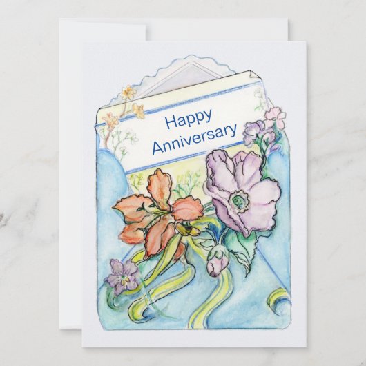 Carte Floral Livraison Plat Personnaliser (Devant)