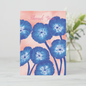 Carte Floral Merci (Debout devant)