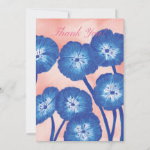 Carte Floral Merci
