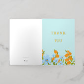 Carte Floral Merci (Mise à l'extérieur)