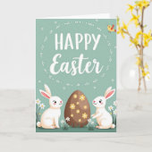 Carte Floral Ovoid Celebration Card (Fleur jaune)