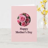 Carte Floral Rose Bloom Card (Fleur jaune)