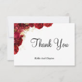 Carte Floral Violet Et Or (Devant)