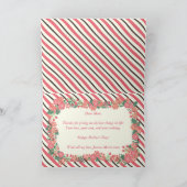 Carte Floral Wreath Bonne fête des mères (Intérieur)