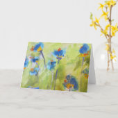 carte florale (Fleur jaune)