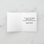 carte florale aquarelle rose noir pour 80e anniver (Intérieur)