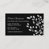 Carte florale chique de maman (Dos)