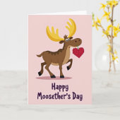 Carte florale de la douce fête des Moosethers (Fleur jaune)