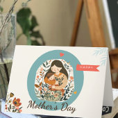 Carte florale de la Fête des Mères