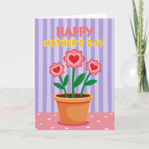 Carte florale de la plus douce épouse