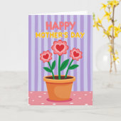 Carte florale de la plus douce épouse (Fleur jaune)