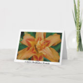 Carte florale de la plus profonde sympathie (Dos)