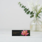 Carte florale de profil (Debout devant)