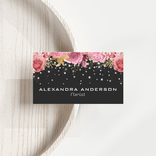 Carte Florale Diamond Rose Professionnelle