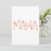 Carte Florale Mama (Debout devant)