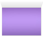 Carte florale pourpre et noire de nombre de (Intérieur Horizontal (Bas))