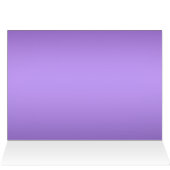 Carte florale pourpre et noire de nombre de (Intérieur Horizontal (Haut))