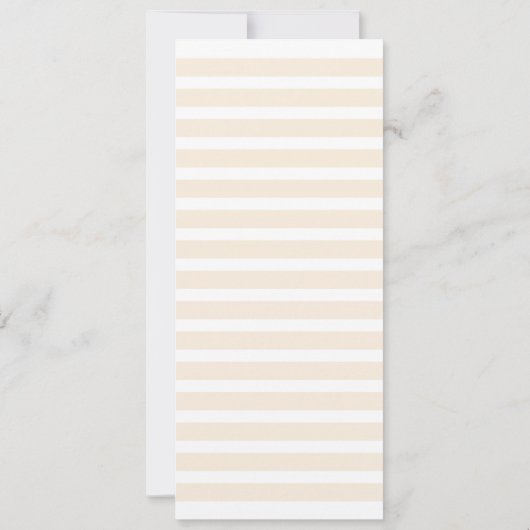 Carte florale rustique de menu de dîner de (Dos)