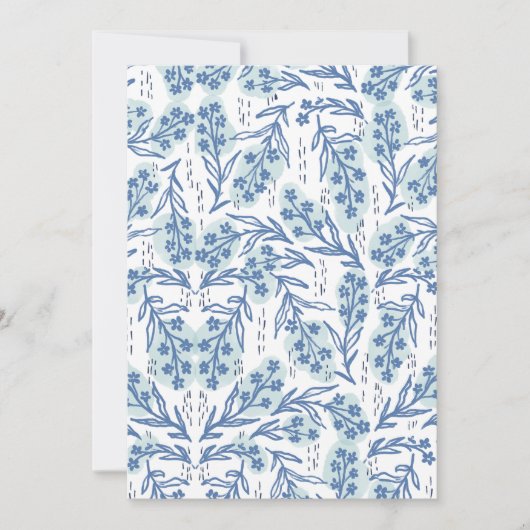 Carte Florale vintage (Devant)