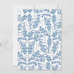 Carte Florale vintage