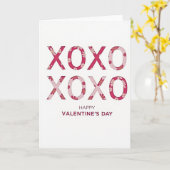 Carte florale Xoxo sincère (Fleur jaune)