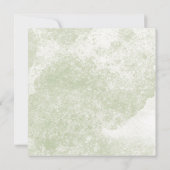 Carte florale zèbre (Dos)