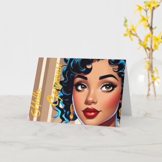 Carte Flore (Fleur jaune)