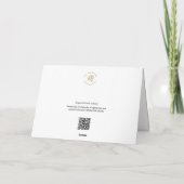 Carte Flore de bois de chien blanc sur noir Toutes les o (Dos)