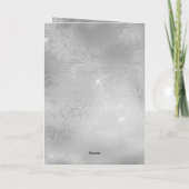 Carte Flore de dentelle d'argent (Dos)