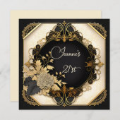 Carte Flore détaillée et dentelle (Devant / Derrière)