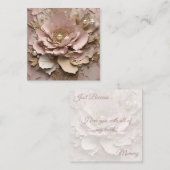 Carte Flore Dusty Rose - Toutes les occasions (Devant / Derrière)