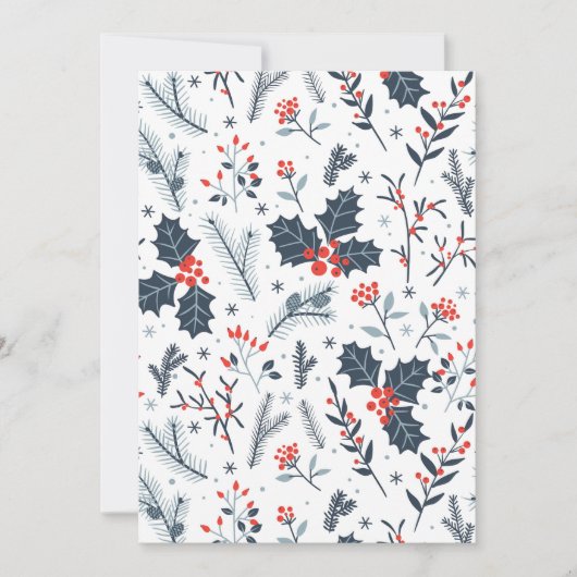 Carte Flore hivernale (Devant)