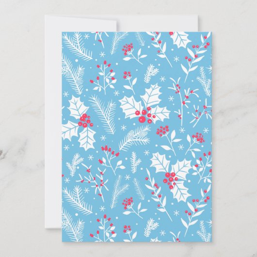 Carte Flore hivernale 2 (Devant)