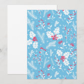 Carte Flore hivernale 2 (Devant / Derrière)