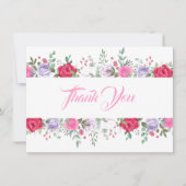 Carte Flore Merci plat (Devant)